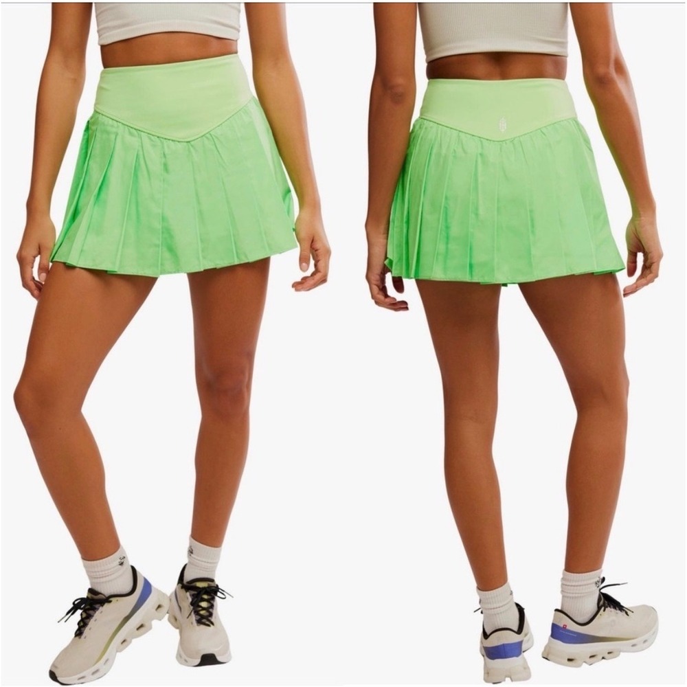 NWT FP Movement Swing Of Things Skort in bright lime | Small